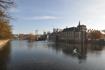 Hofvijver and the buildings of the Dutch parliament